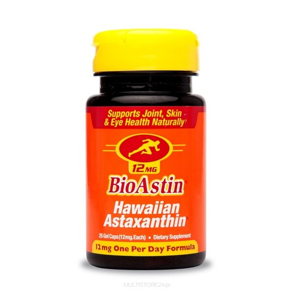 BioAstin® Astaksantyna 12 mg (25 - 50  kapsułek) 