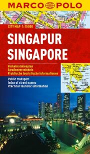 Mapa Singapur / Singapur Plan  Miasta