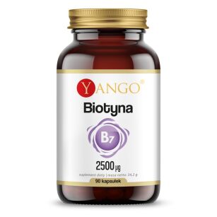 Biotyna - 2500 ug - 90 kapsułek Yango