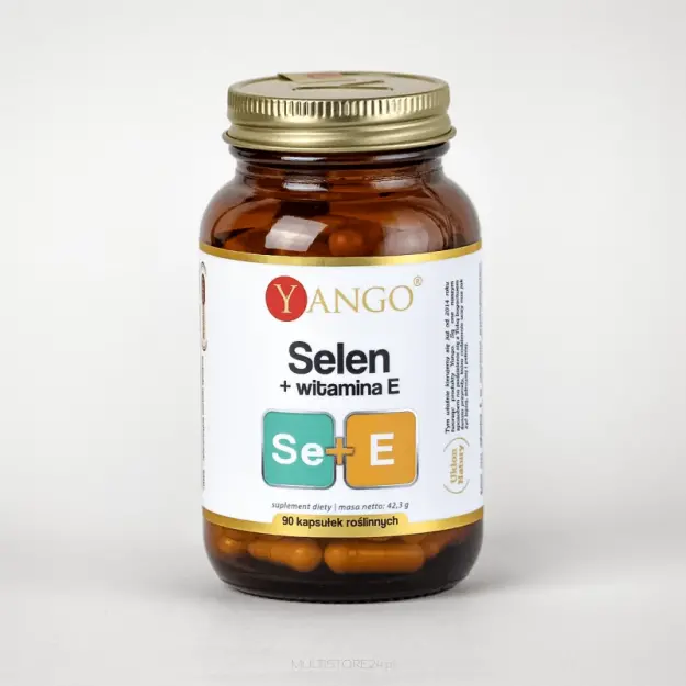 Selen + witamina E - 90 kaps. Yango