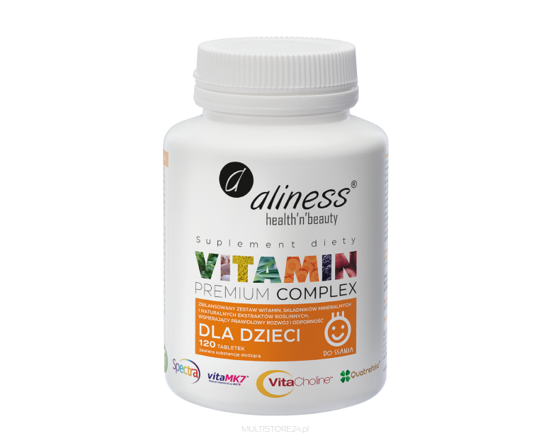 Premium Vitamin Complex dla dzieci x 120 tabletek do ssania
