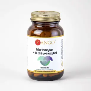 Mio-inozytol + D-chiro-inozytol - 100 kaps. Yango