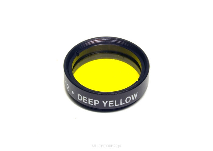 Filtr optyczny #12 (żółty) 1,25\