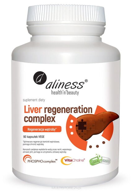 Liver Regeneration Complex x 90 Vege Caps -  Aliness