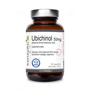 Ubichinol - Koenzym Q10 50 mg (60 kapsułek) - najnowsza technologia