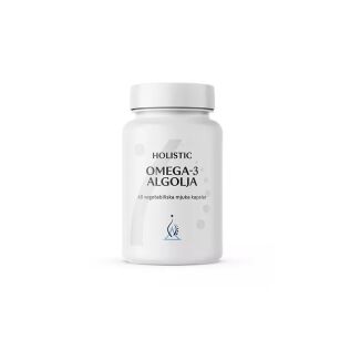 Holistic Omega-3 Algolja 60 kaps. Olej z alg Schizochytrium DHA EPA kwasy omega 3
