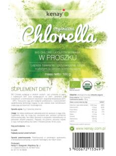 Chlorella Organiczna w proszku (100 -200g)