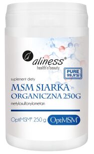 MSM Siarka Organiczna 250 g -  Aliness