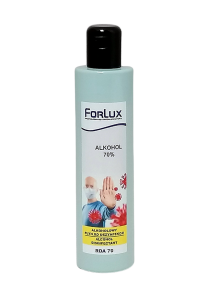 Forlux RDA 70 Alkoholowy Płyn do dezynfekcji dłoni - ZAWARTOŚĆ ALKOHOLU 70% 250 ml