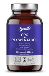 OPC + Resweratrol - 50 kaps.- Panaseus