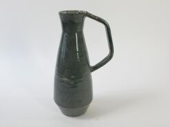 Waza ceramiczna z uchwytem Terra grey 20x14x35 cm