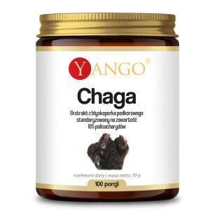 Chaga - ekstrakt 10% polisacharydów - 50 g