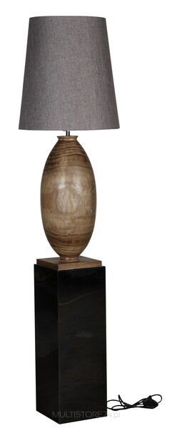 Lampa stojąca ze stojakiem ze stali 45x184 cm.