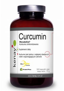 Kurkuma zmikronizowana - MikroActive Curcumin (60-300 kapsułek)