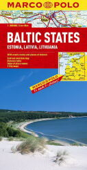 MP Mapa Kraje Bałtyckie (Litwa, Łotwa, Estonia)