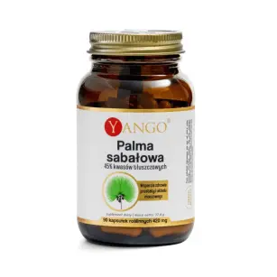 Palma sabałowa 45% kwasów tłuszczowych - 90 kapsułek Yango
