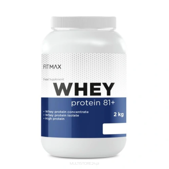 Odżywka białkowa Fitmax Whey protein 81+ 2000g
