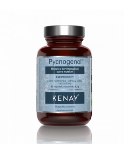 Pycnogenol® Ekstrakt z kory francuskiej sosny morskiej (60 kapsułek)  kenay premium