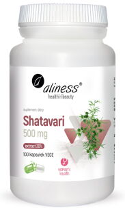 Shatavari ekstrakt 30% 500mg -  Aliness