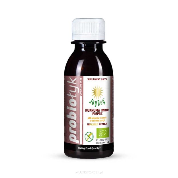 Napój probiotyczny Probiołyk – Kurkuma, Imbir, Pieprz 120 ml