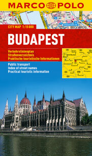 Budapest / Budapeszt Plan Miasta 