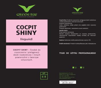 GREEN BAY - COCPIT SHINY - 1L - 5L