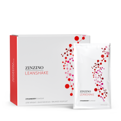 LeanShake Strawberry, portion pack ZINZINO