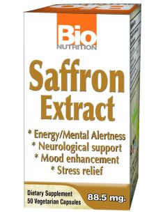 Szafran Saffron Extract 50 kapsu-BioNutrition