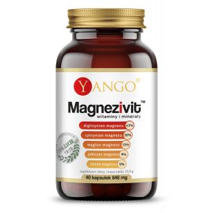 Magnezivit™ - witaminy i minerały - 40 kaps  YANGO 