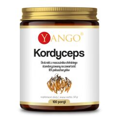 Kordyceps - ekstrakt 10% polisacharydów - 50g Yango