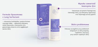 Krem liposomowy mythoSKIN®  terapia dla skóry z problemami 50ml