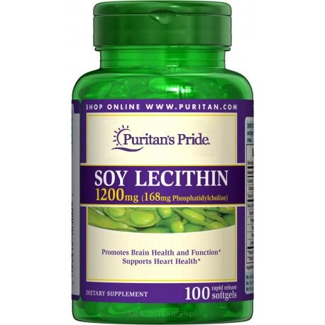 Lecytyna 1200 mg / 100 kaps Puritans Pride