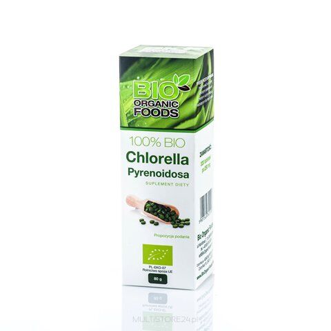 100% BIO Organic Foods - Chlorella Pyrenoidosa