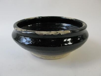 Waza ceramiczna Terra black 39x39x15cm