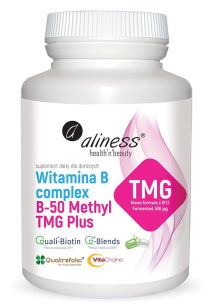 Witamina B Complex B-50 Methyl TMG PLUS   - Aliness