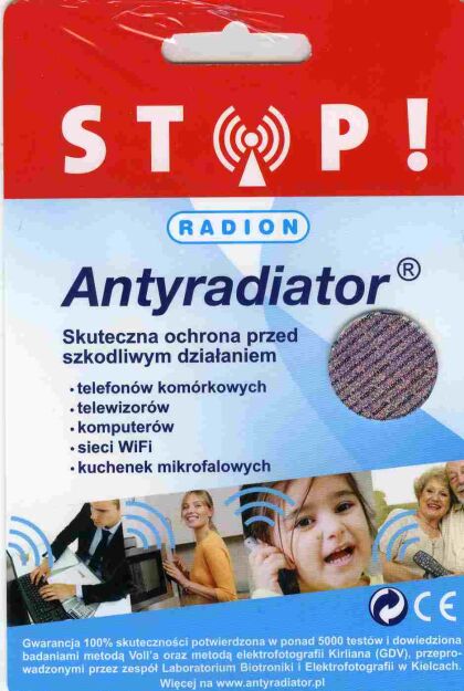 ANTYRADIATOR Radion - od promiennik do telefonów komórkowych i nie tylko