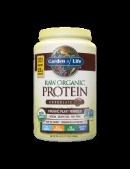 Proteiny RAW Organic Protein Chocolate Cacao- proteiny o smaku czekoladowym 624g -Garden of Life