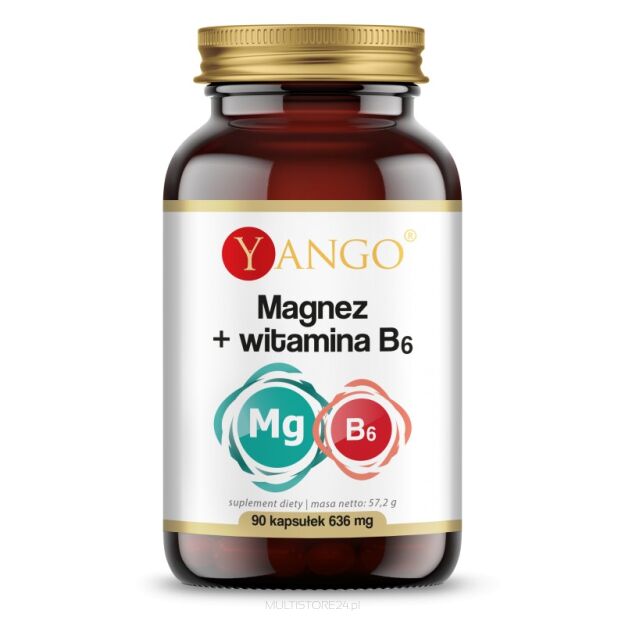 Magnez + witamina B6 - 90 kapsułek