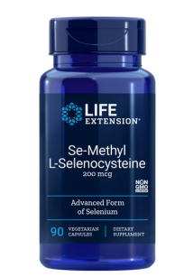Selen - Se-Methyl L-Selenocysteine LifeExtension (90 kapsułek) - suplement diety 