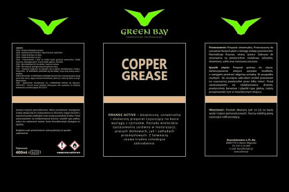 GREEN BAY - COPPER GREASE - SMAR MIEDZIANY 400ML