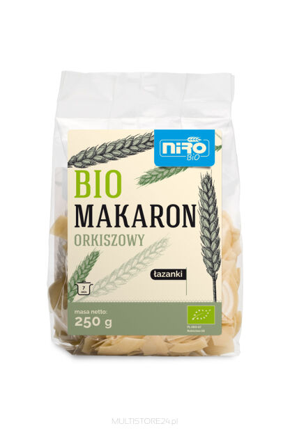 Bio Makaron orkiszowy ŁAZANKI (250 g)