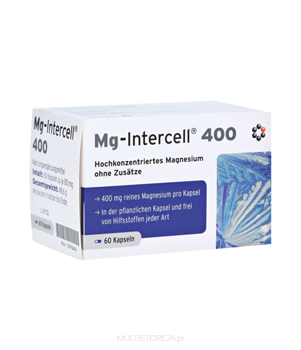 Magnez Mg-Intercell® 400   60-120 kaps