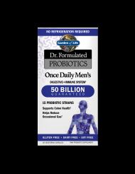 Probiotyki dla mężczyzn Dr. Formulated Probiotics Once Daily Men's Garden of Life