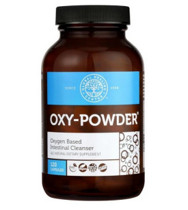 Oxy powder 60-120 kapsułek Global Healing łagodne oczyszczanie jelit 