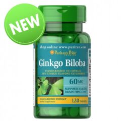 Ginkgo Biloba 60 mg Ekstrakt / 120 tab