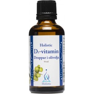 Holistic D3 witamina E ekologiczna oliwa z oliwek 50ml