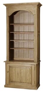 Biblioteczka drewniana 100x47x225 cm.