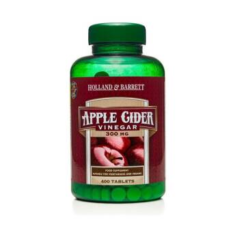 Holland & Barrett Ocet Jabłkowy 300 mg 400 Tabl