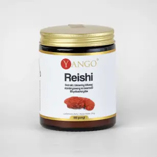 Reishi - ekstrakt 10% polisacharydów - 50g Yango