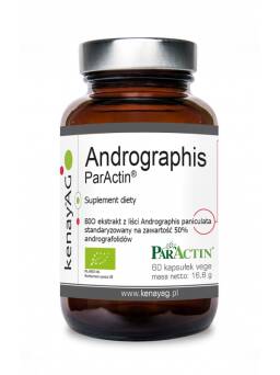Andrographis ParActin (60 kapsułek vege) - suplement diety
